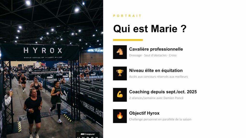 Marie au HYROX Lyon 2026, préparée au club SMLV (6)