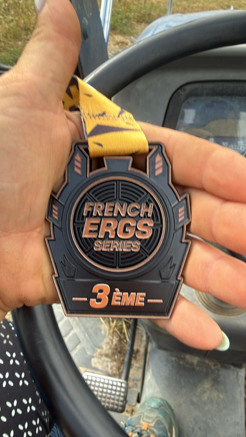 Médaille de la French Ergs Series 2026 : 3e place femmes pour Marie Duclos